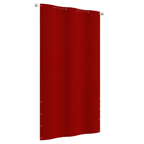 Vidaxl Balkon Bildschirm 120x240 cm Oxford Stoff rot