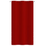 Vidaxl Balkon Bildschirm 120x240 cm Oxford Stoff rot