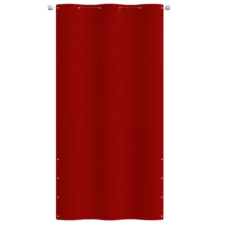 Vidaxl Balkon Bildschirm 120x240 cm Oxford Stoff rot