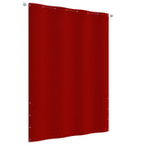 Vidaxl Balkon Bildschirm 160x240 cm Oxford Stoff rot