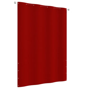 Vidaxl Balkon Bildschirm 160x240 cm Oxford Stoff rot