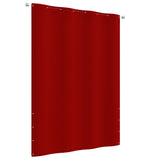 Vidaxl Balkon Bildschirm 160x240 cm Oxford Stoff rot