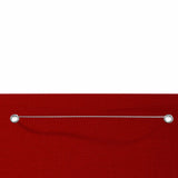 Vidaxl Balkon Bildschirm 160x240 cm Oxford Stoff rot