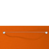 Vidaxl Balkon Bildschirm 120x240 cm Oxford Fabric Orange
