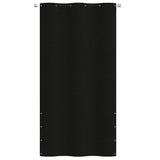 Vidaxl Balkon Bildschirm 120x240 cm Oxford Stoff schwarz