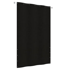 Vidaxl Balkon Bildschirm 140x240 cm Oxford Stoff schwarz