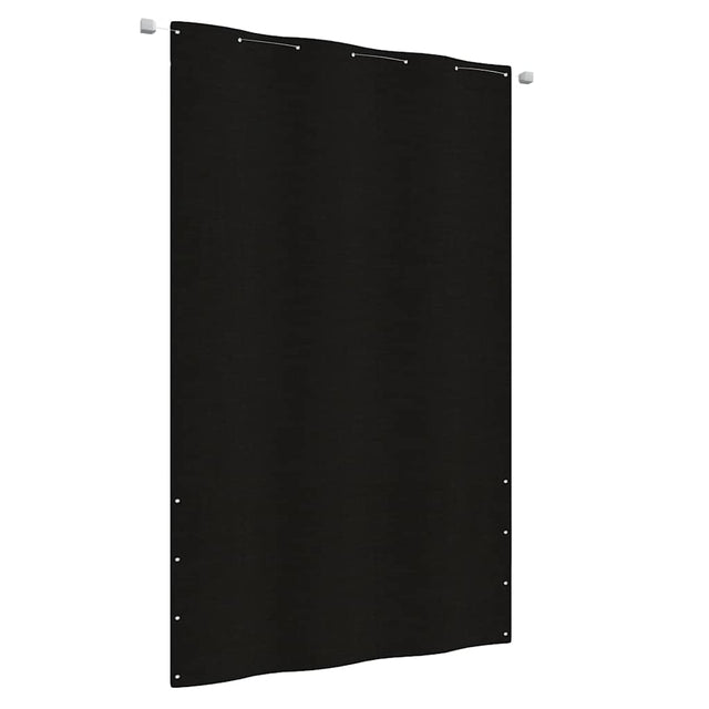 Vidaxl Balkon Bildschirm 140x240 cm Oxford Stoff schwarz