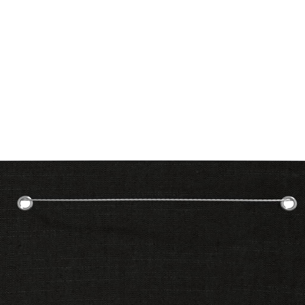Vidaxl Balkon Bildschirm 160x240 cm Oxford Stoff schwarz