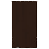 Vidaxl Balkon Bildschirm 140x240 cm Oxford Stoff braun