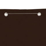Vidaxl Balkon Bildschirm 140x240 cm Oxford Stoff braun
