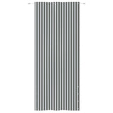 VIDAXL -Balkon -Bildschirm 120x240 cm Oxford Stoffanthrazit -geläutet und weiß