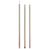 Vidaxl Tentstok Telescopic 170-255 cm verzinkter Stahl
