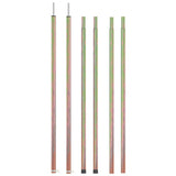 VIDAXL-Zeltpolen 2 PC Teleskop 170-255 cm verzinkter Stahl