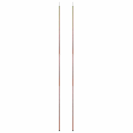 VIDAXL-Zeltpolen 2 PC Teleskop 170-255 cm verzinkter Stahl