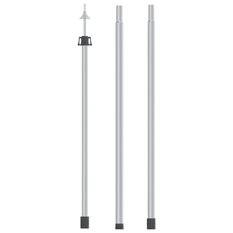 Vidaxl Luifelstok Teleskope 102-260 cm Aluminium