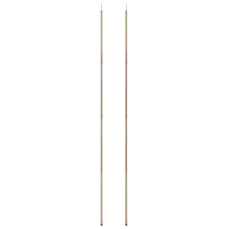 VidaXL sunset poles 2 st 200 cm galvanized steel