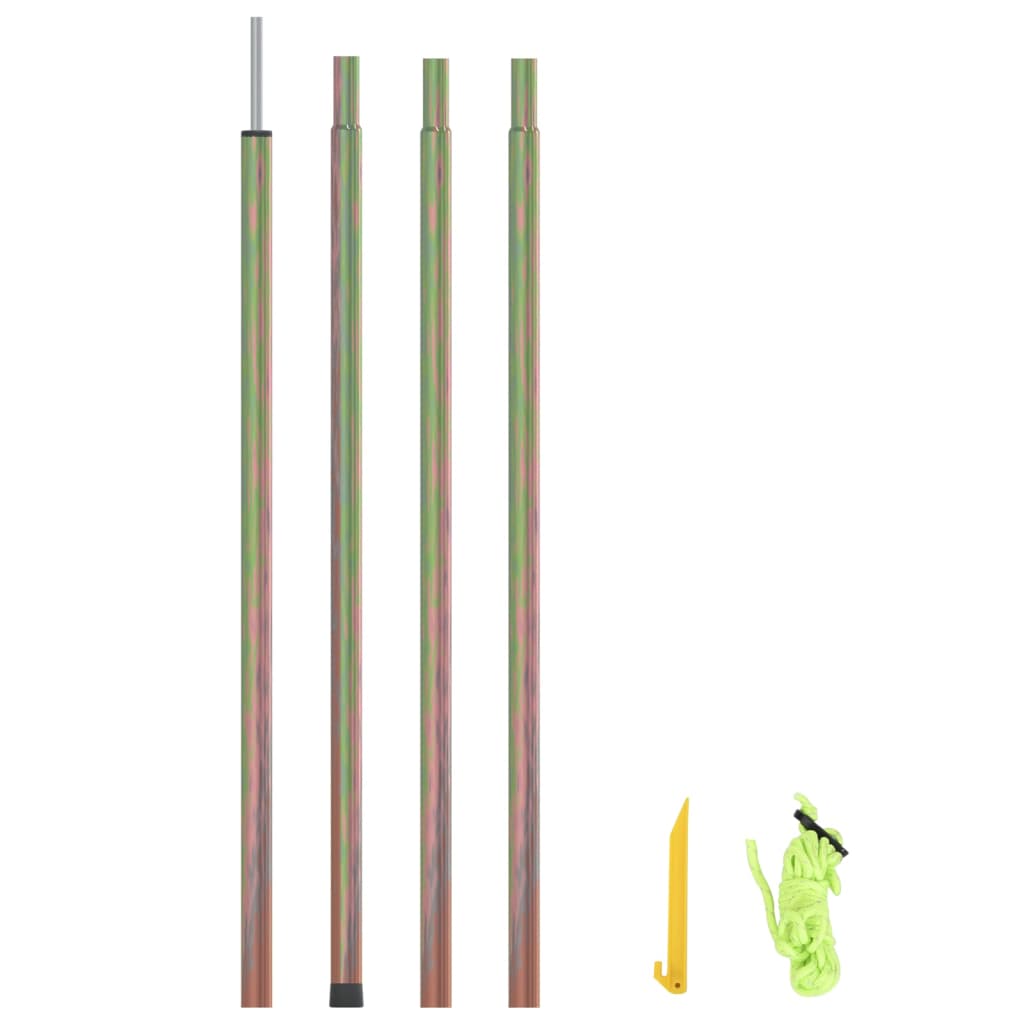 VidaXL sunscreen pole 250 cm galvanized steel