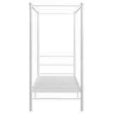Vidaxl hemelbedframe metaal wit 90x200 cm