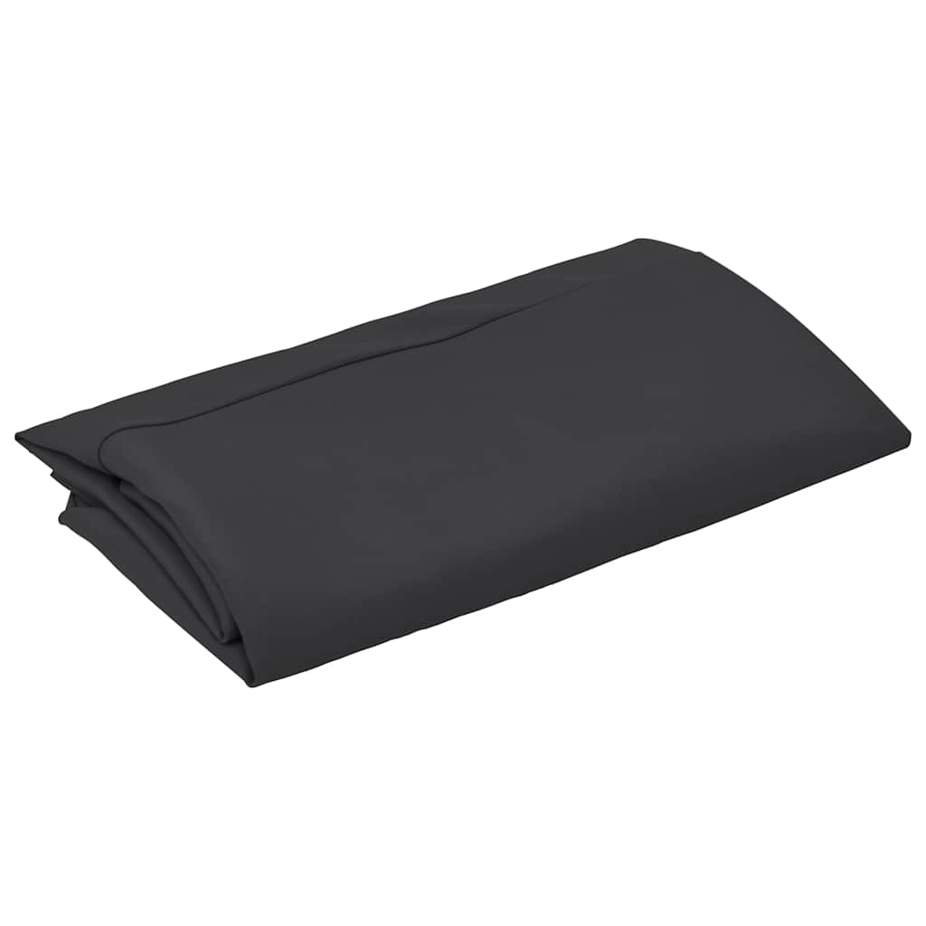 VidaXL Ersatztuch für Sonnenschirm 300 cm schwarz