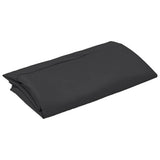 VidaXL Ersatztuch für Sonnenschirm 300 cm schwarz