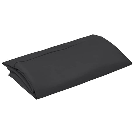 VidaXL Ersatztuch für Sonnenschirm 300 cm schwarz