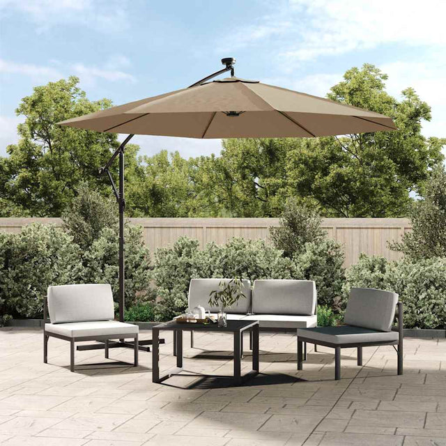 Vidaxl Ersatztuch für schwimmende Parasol 300 cm Taupe