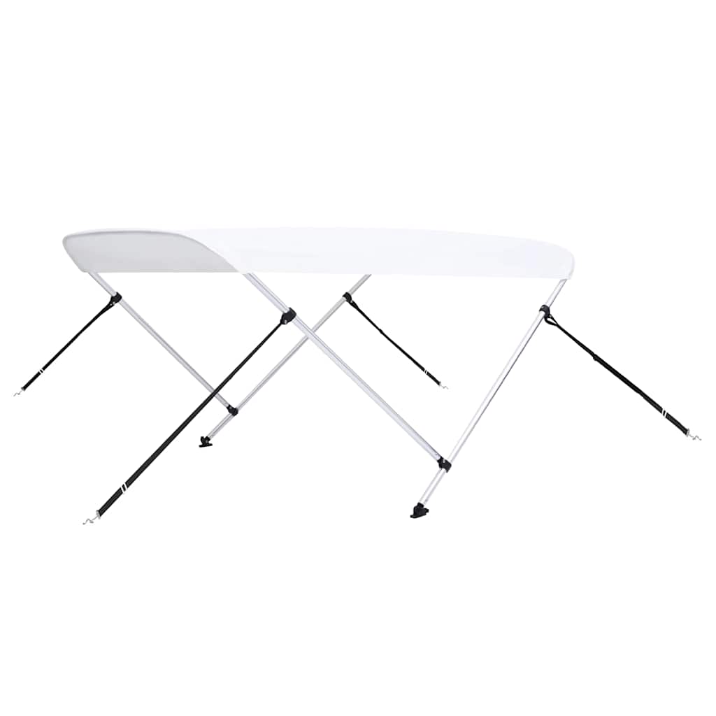 Vidaxl Biminitop 2-BOWS 180x150x110 cm Weiß