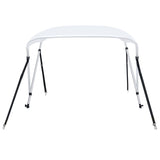 Vidaxl Biminitop 2-BOWS 180x150x110 cm Weiß