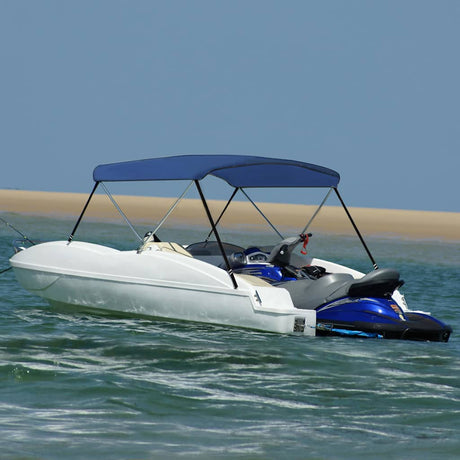 Vidaxl Biminitop 2-Bows 180x130x110 cm Marineblau
