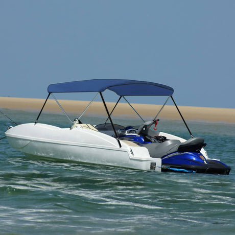 Vidaxl Biminitop 2-Bows 180x150x110 cm Marineblau