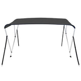 Vidaxl Biminitop 3-BOWS 183x140x137 cm anthrazitfarben