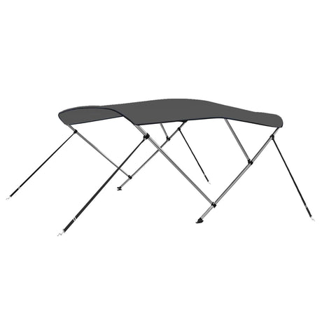 Vidaxl Biminitop 3-Boogs 183x196x137 cm Anthrazitfarben