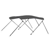 Vidaxl Biminitop 3-Boogs 183x196x137 cm Anthrazitfarben