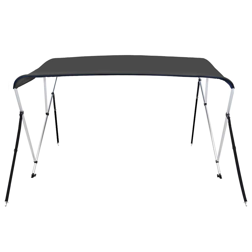 Vidaxl Biminitop 3-Boogs 183x196x137 cm Anthrazitfarben