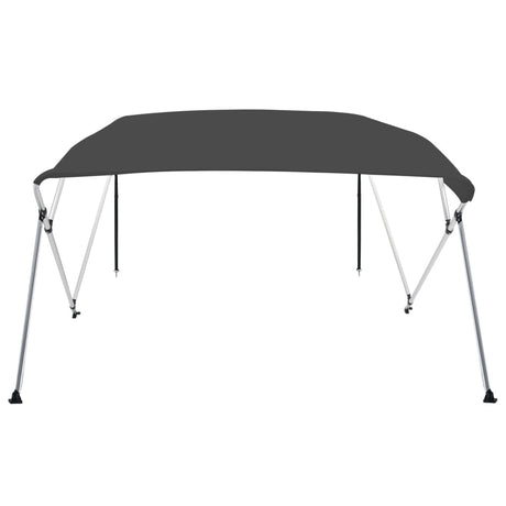 Vidaxl Biminitop 4-Boogs 243x180x137 cm anthrazitfarben