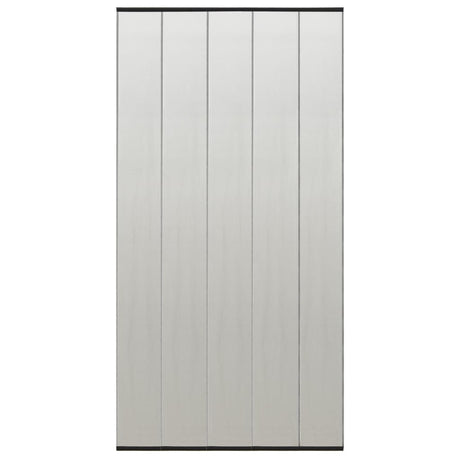 Vidaxl Fly Vorhang 5-teiliger 120 x 240 cm Mesh Schwarz