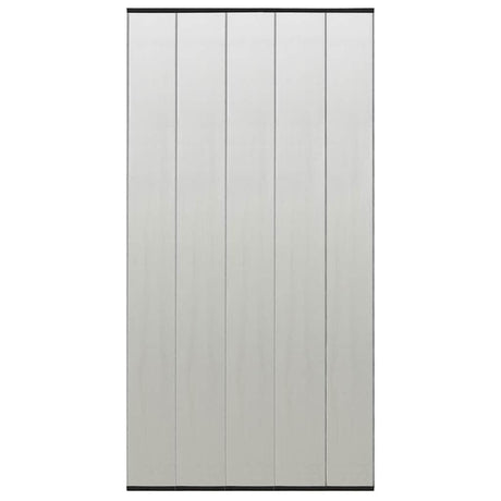 Vidaxl Fly Vorhang 5-teiliger 120 x 240 cm Mesh Schwarz