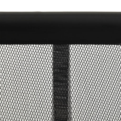 Vidaxl Fly Vorhang 5-teiliger 120 x 240 cm Mesh Schwarz