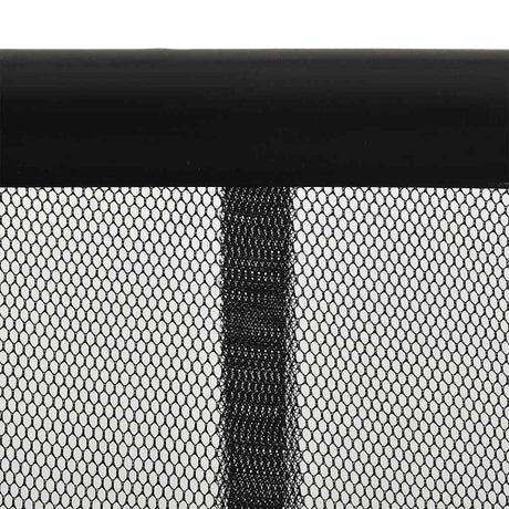 Vidaxl Fly Vorhang 5-teiliger 120 x 240 cm Mesh Schwarz