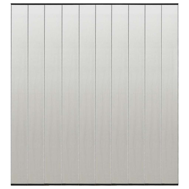 Vidaxl Fly Vorhang 10-teilig 240 x 240 cm Mesh Schwarz