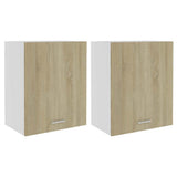 Vidaxl bovenkasten 2 st lyon 50x31x60 cm sonoma eikenkleurig