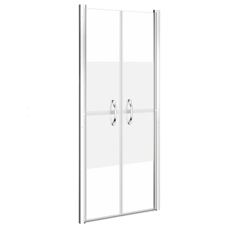 VIDAXL -Duschtür 101x190 cm ESG Halfmat