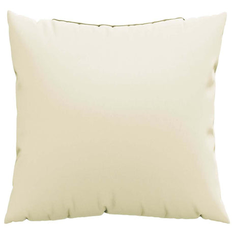 Vidaxl sierkussens 4 st 50x50 cm stof crèmekleurig