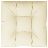 VIDAXL -Palettenkissen 80x80x12 cm Stoffcrème -Colored
