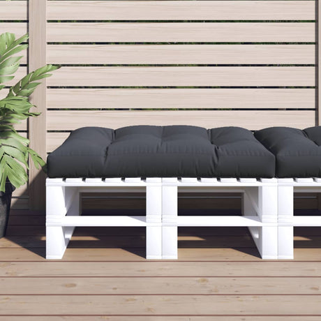 VIDAXL -Palettenkissen 120x80x12 cm Stoffanthrazit -Verschärfen
