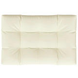 VIDAXL -Palettenkissen 120x80x12 cm Stoffcreme -Colored