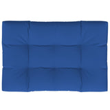 Vidaxl Palettenkissen 120x80x12 cm Stoff König Blau