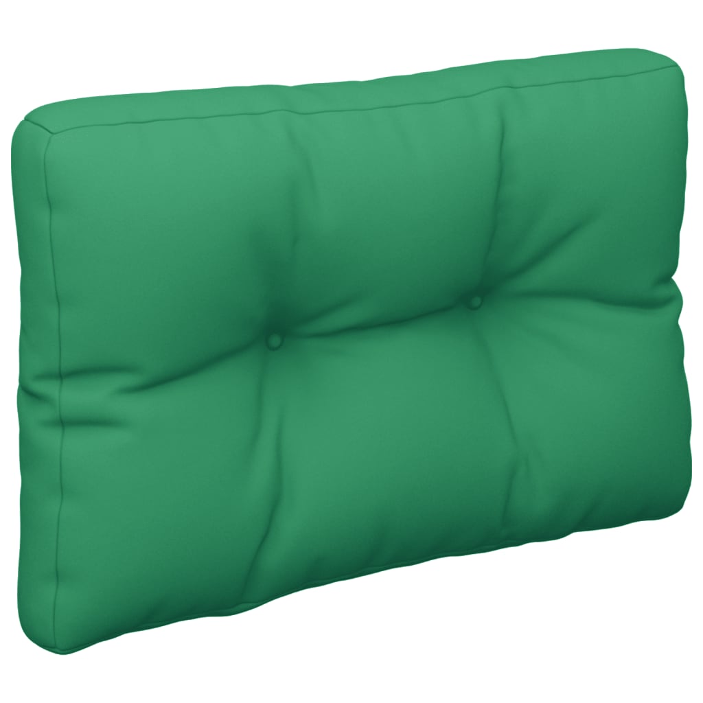 VidaXL Palettenkissen 60x40x12 cm Stoff grün