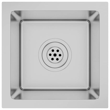Vidaxl Sink handgefertigt Edelstahl