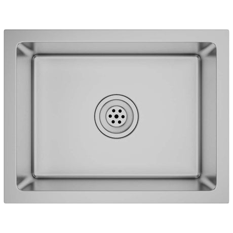 Vidaxl Sink handgefertigt Edelstahl